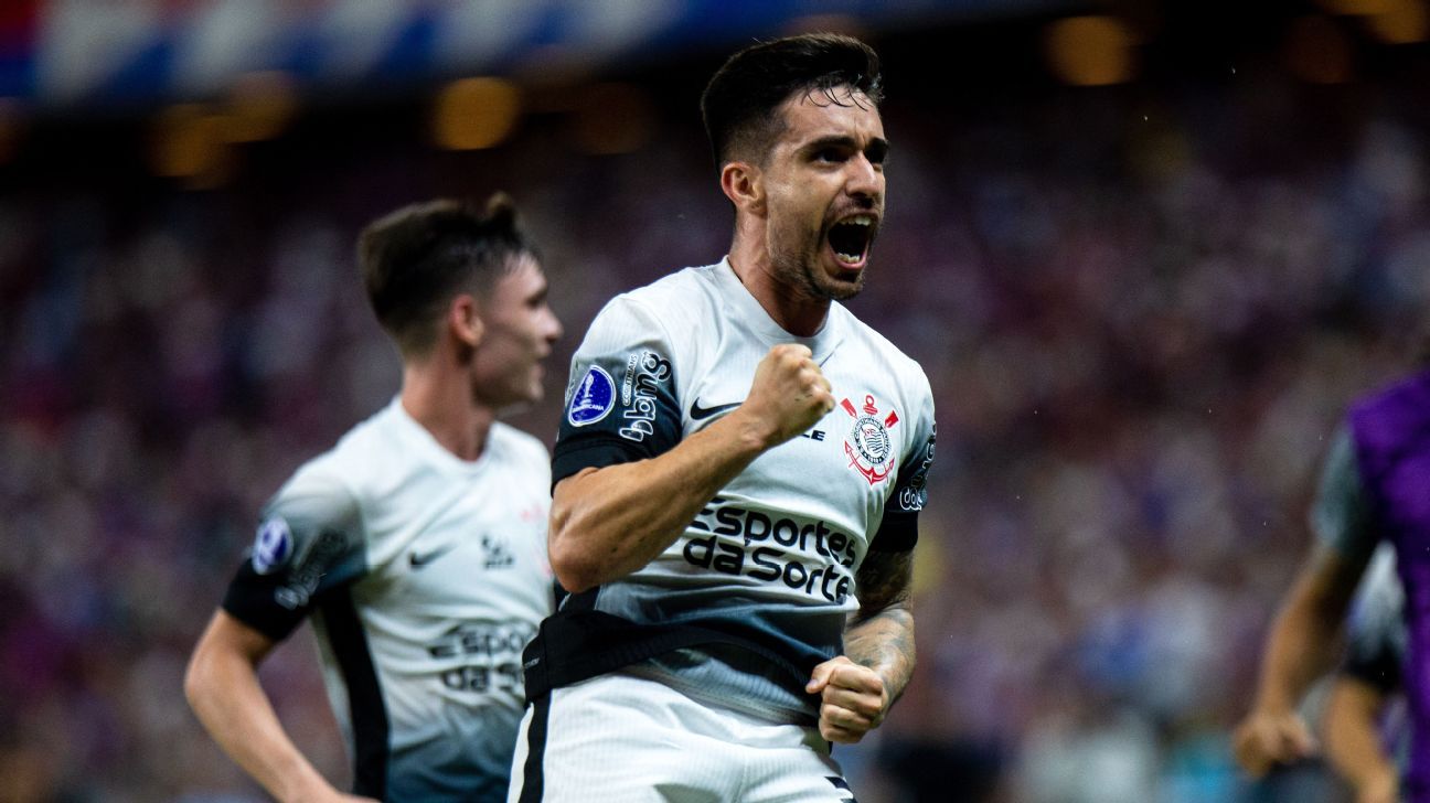 Corinthians abre boa vantagem contra o Fortaleza na Sul-Americana