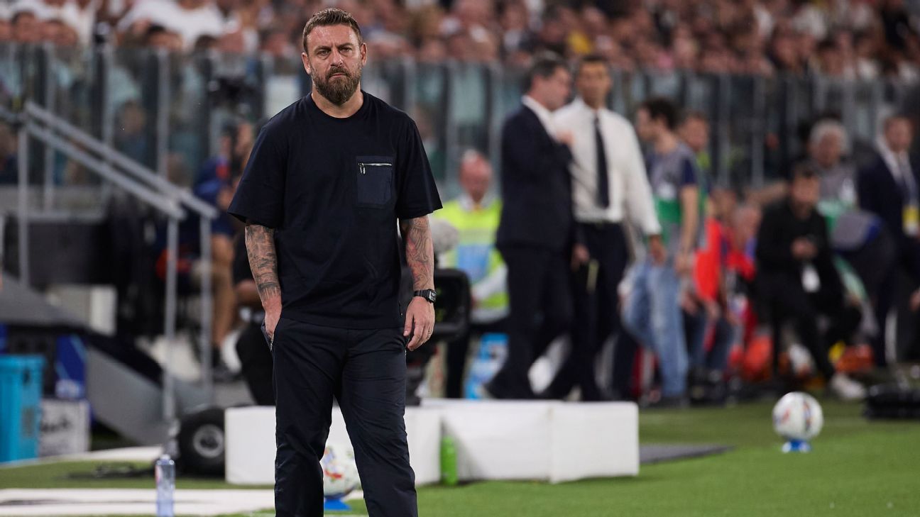 Ídolo histórico, De Rossi é demitido da Roma após sequência de tropeços