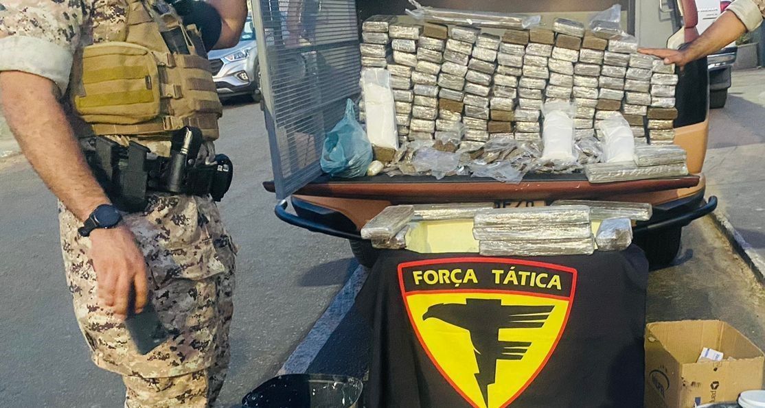 PM prende homem com cerca de 200 kg de drogas no Tocantins