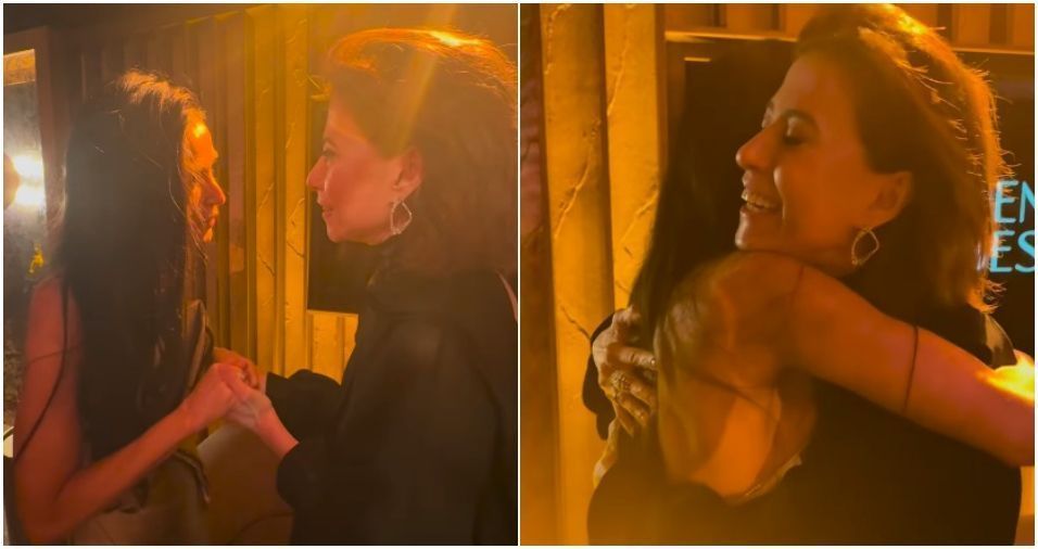 Demi Moore fez questão de abraçar Fernanda Torres após vitória, diz Selton Mello