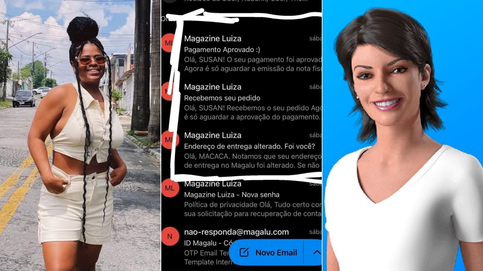 Magazine Luiza é acusada de racismo após cliente receber e-mail sendo chamada de “macaca“; entenda o caso