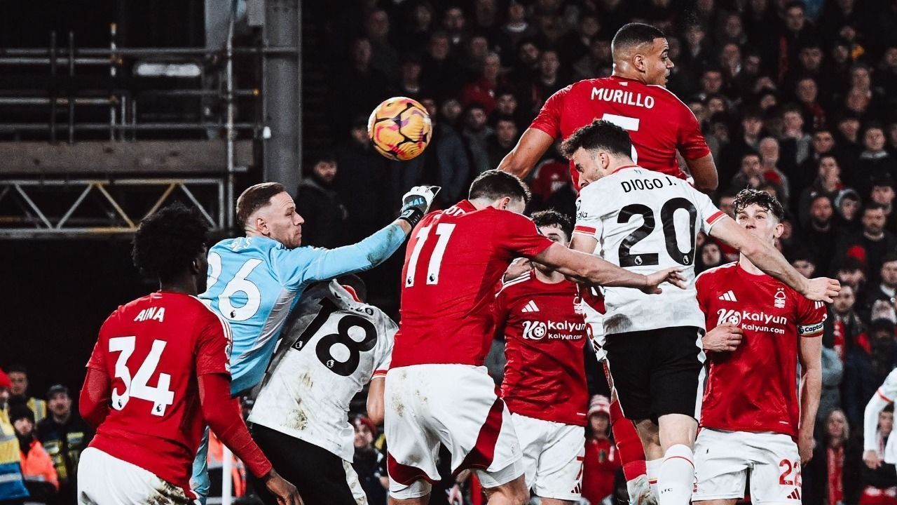 Premier League: Nottingham Forest segura Liverpool e assume vice-liderança