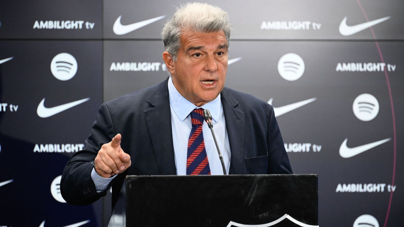 Presidente do Barcelona detona críticos em ‘entrevista-bomba’ de 2h