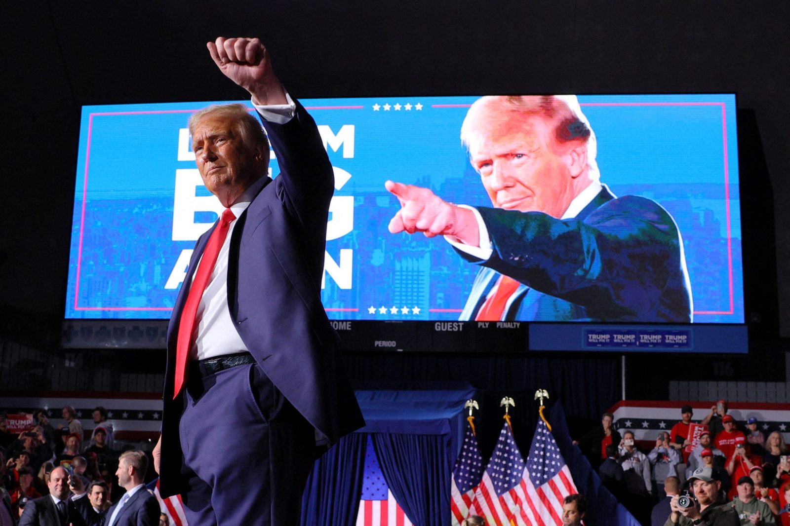 “Restaurar a confiança“, será o tema do discurso da posse de Trump