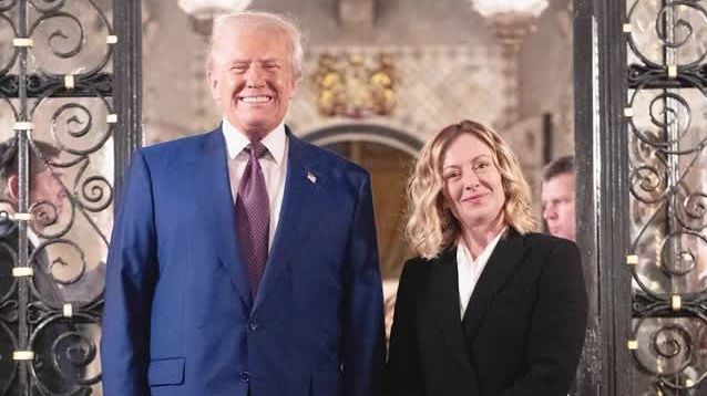 Trump elogia primeira-ministra da Itália durante visita à Flórida