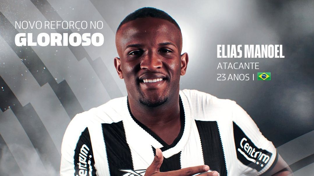 Botafogo oficializa a contratação do atacante Elias Manoel