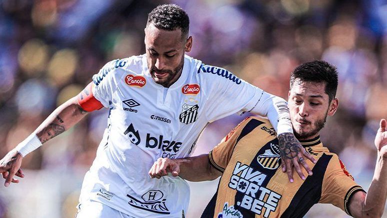 Com Neymar apagado, Santos e Novorizontino empatam pelo Paulistão