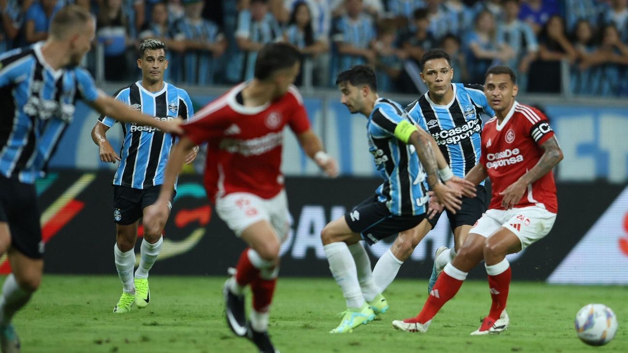Grêmio e Internacional ficam no empate pelo Campeonato Gaúcho