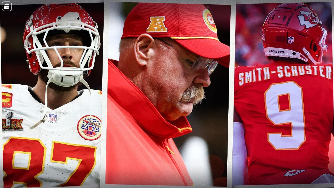Kelce, Reid e estrelas voltam? O que esperar dos Chiefs após ‘massacre’ no Super Bowl LIX