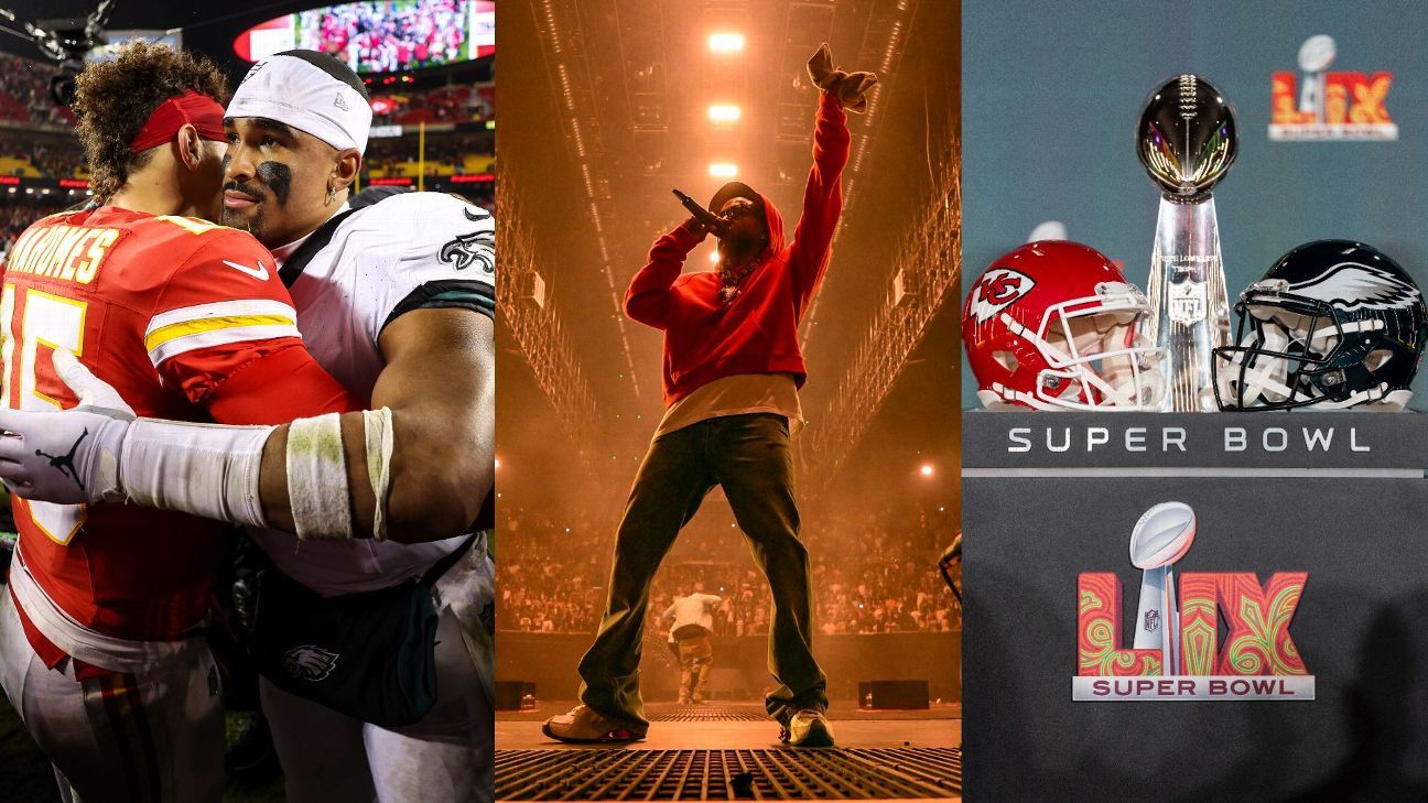 Super Bowl LIX: tudo sobre Eagles x Chiefs em 10 pontos