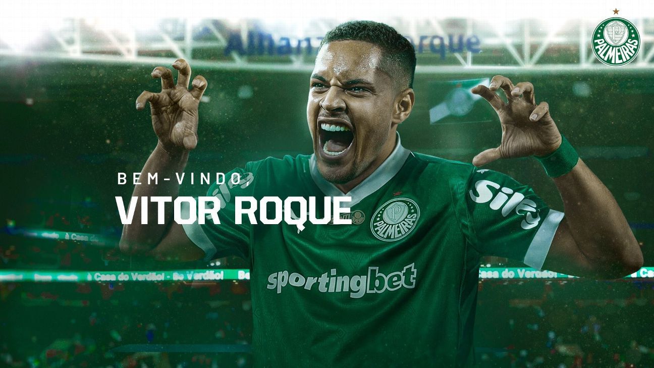Vitor Roque: Palmeiras anuncia contratação do atacante do Barcelona