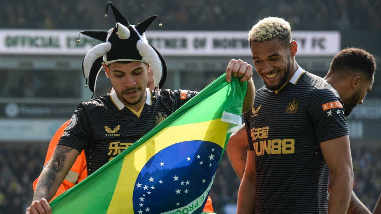 A história da parceria entre Bruno Guimarães e Joeliton no Newcastle