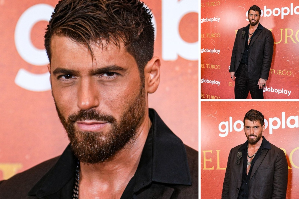Can Yaman lança ‘El Turco’, foge de perguntas, mas agrada as fãs