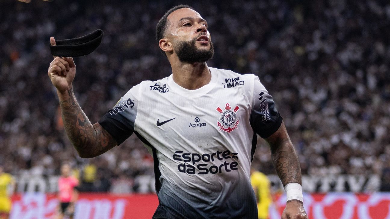 Depay explica homenagem a Neymar em Corinthians x Mirassol