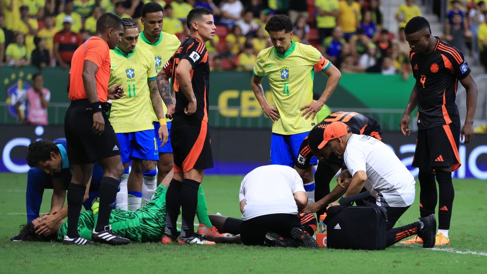 Entenda por que Seleção Brasileira fez sete substituições contra a Colômbia