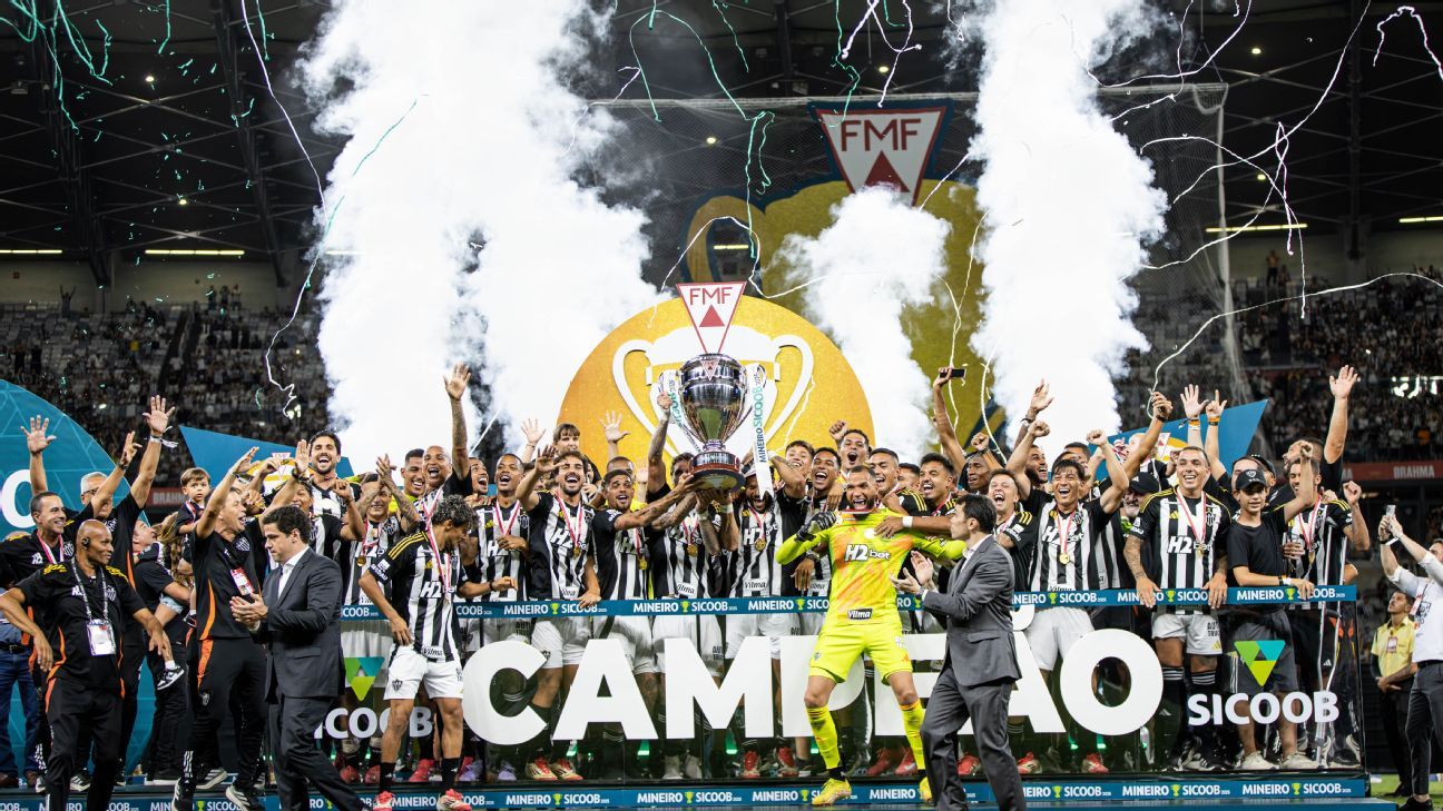 Quem são os clubes que tem 50 títulos estaduais como o Atlético-MG?