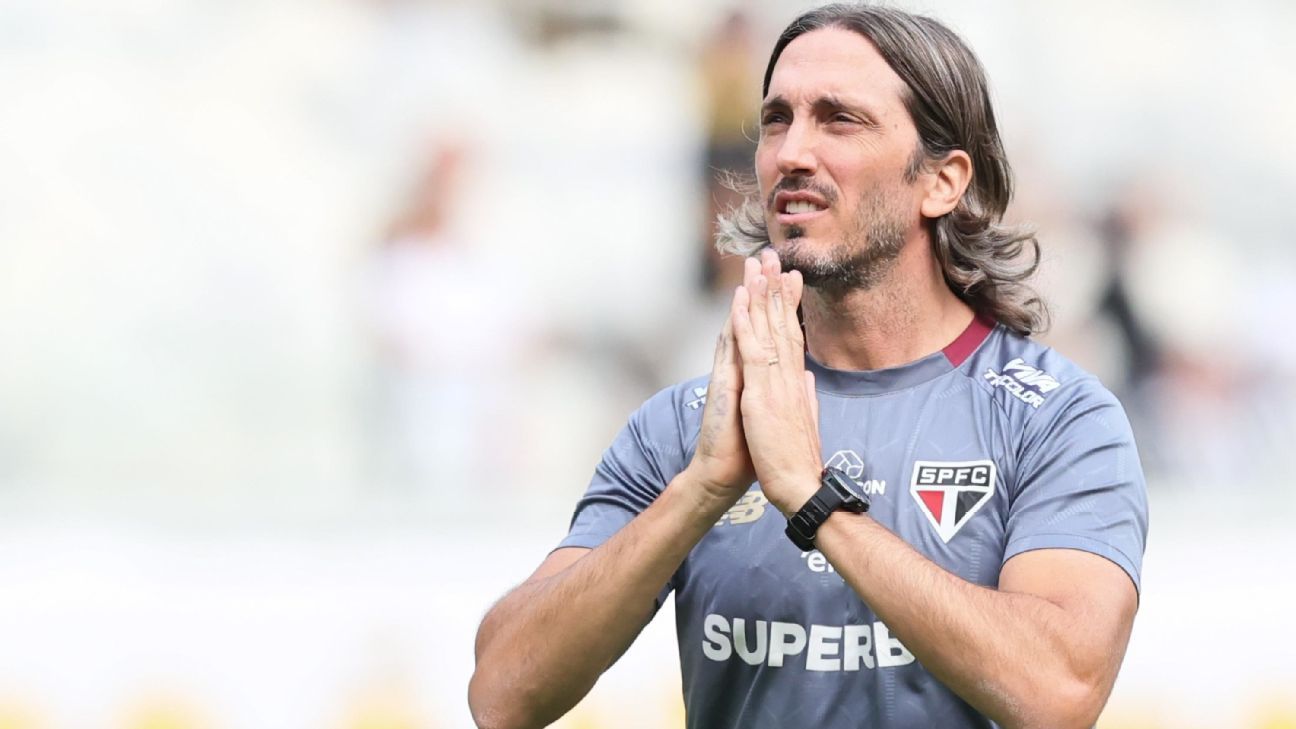 A marca que Zubeldía defende pelo São Paulo na Libertadores