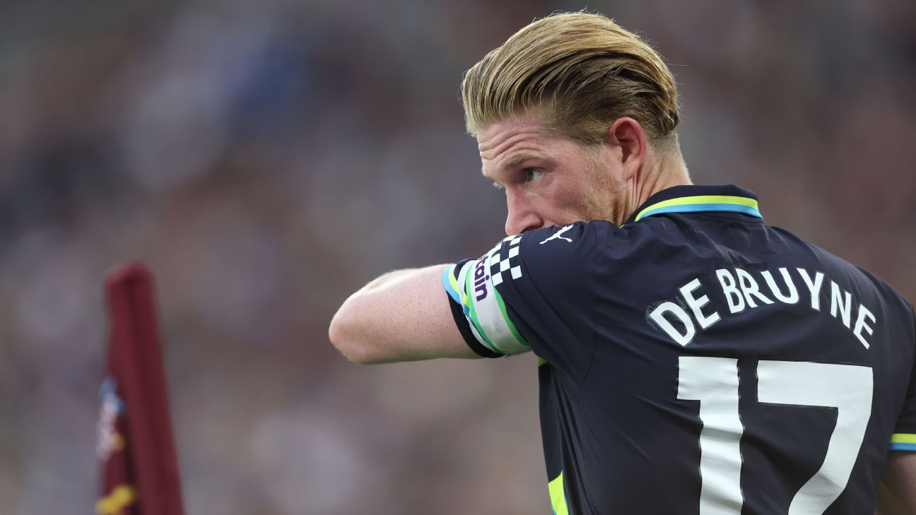 De Bruyne anuncia que deixará o Manchester City ao final da temporada