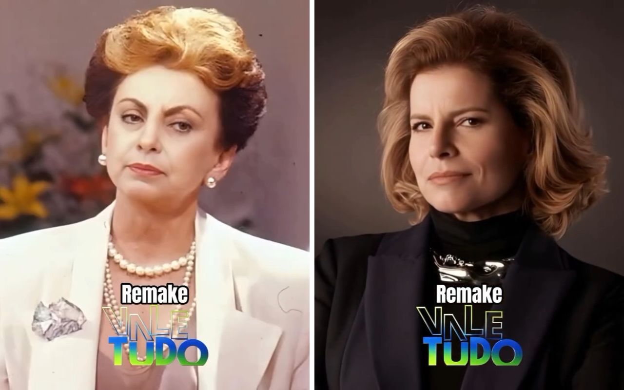 Débora Bloch compara elencos do remake de ‘Vale Tudo’- OFuxico
