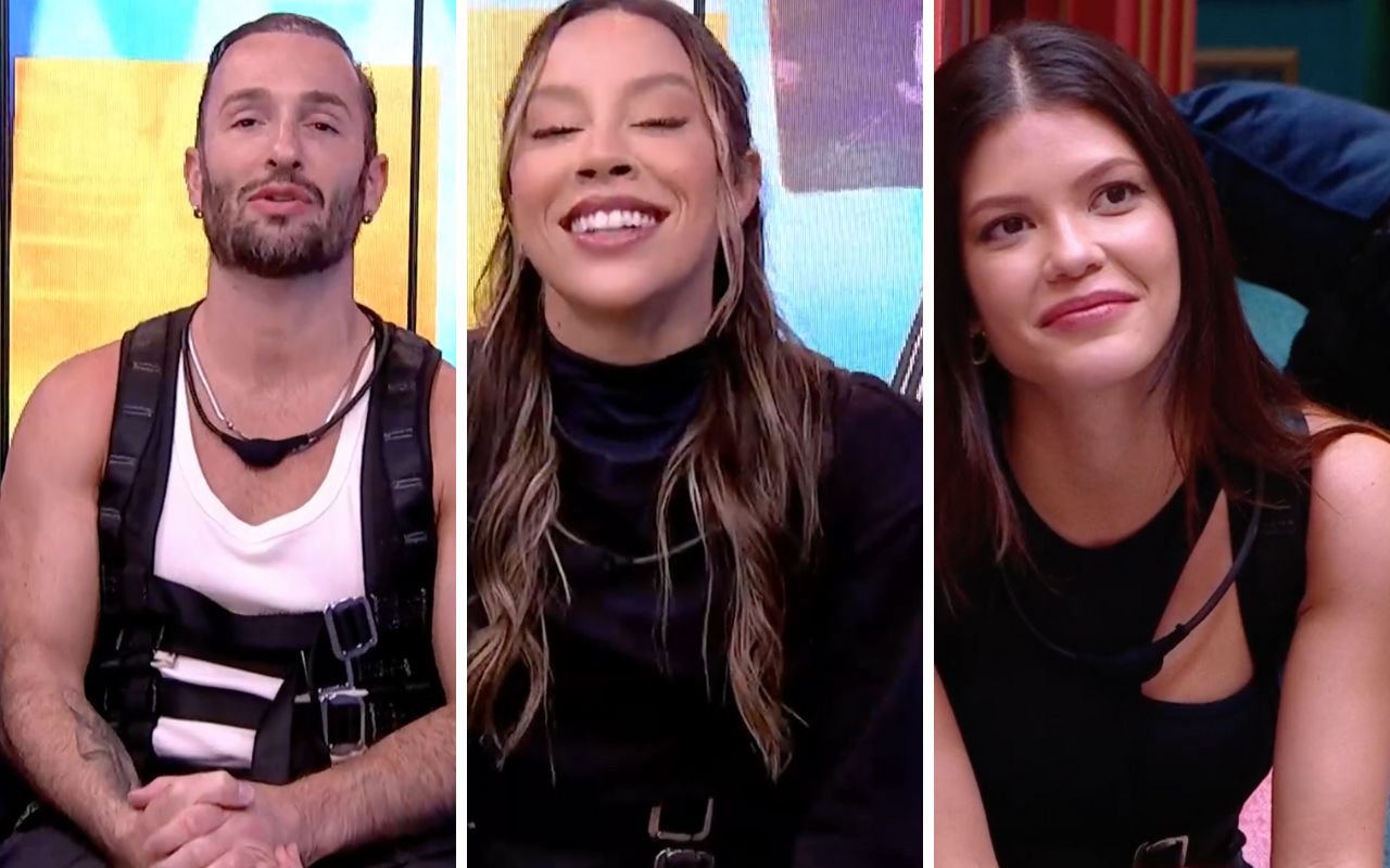 Diego, Renata e Vitória no Paredão do BBB 25 Quem sai?- OFuxico
