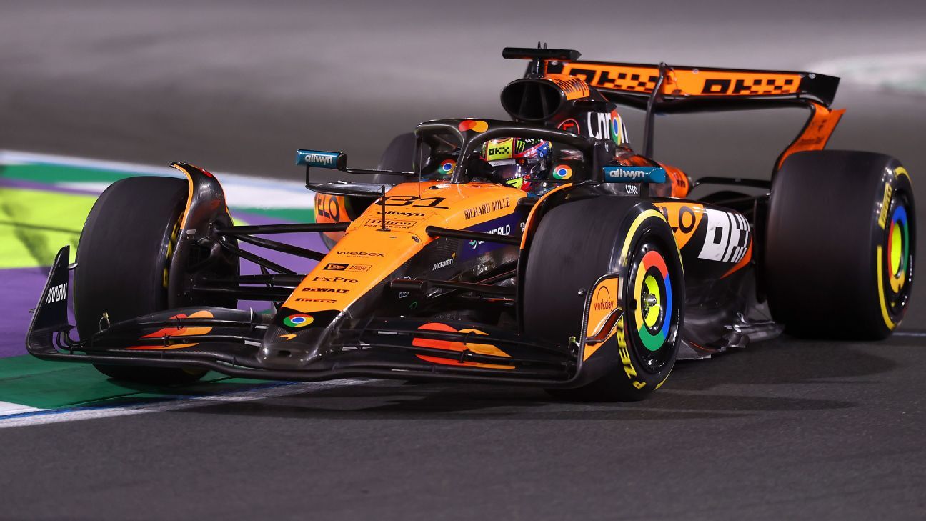 F1: Bortoleto termina em último no GP da Arábia Saudita; Piastri vence e vira líder do mundial