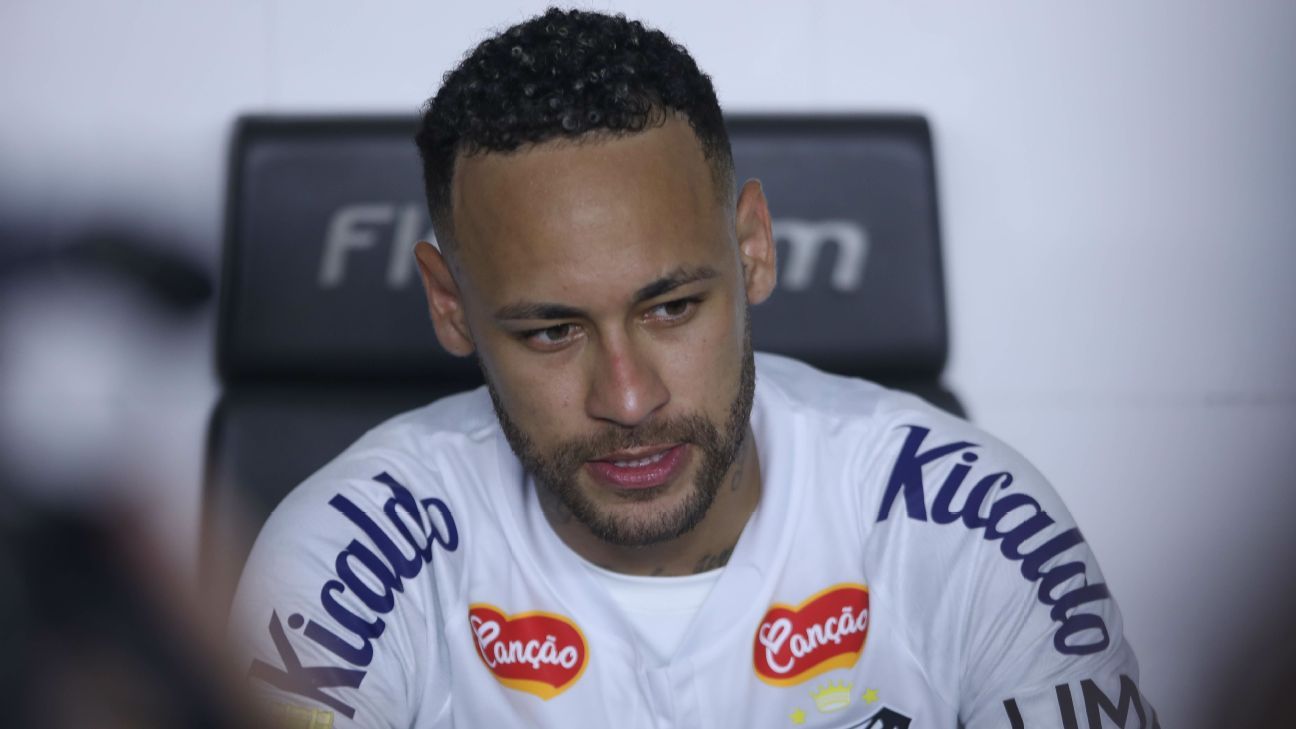 Neymar manda recado ao elenco do Santos após empate com o Bahia