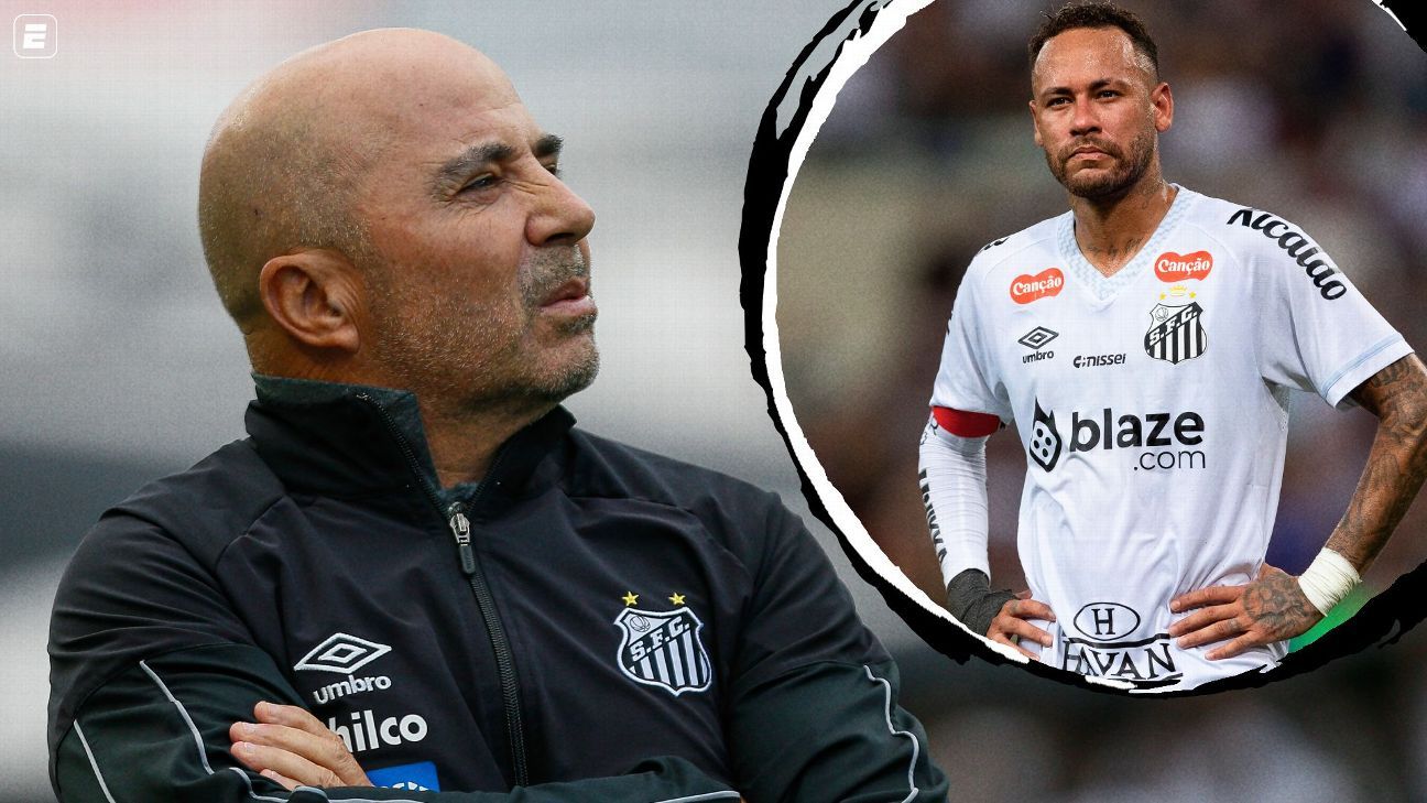 Neymar, receio com elenco e exigências: o que Sampaoli pensa sobre o Santos