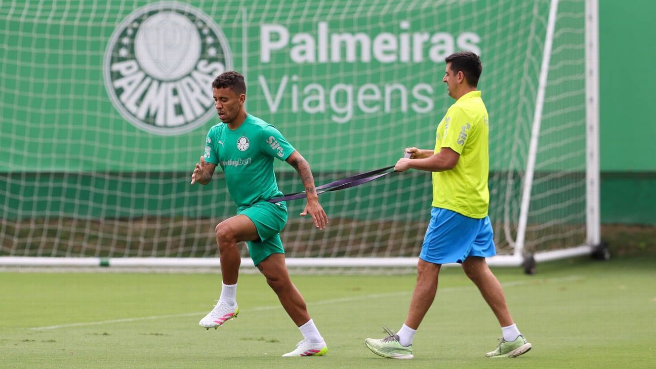 Palmeiras: Marcos Rocha tem edema e volta a ser desfalque