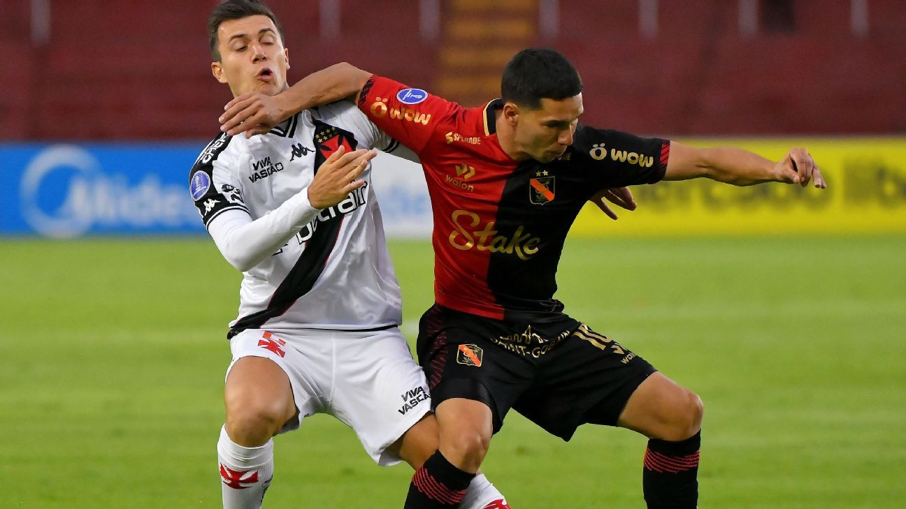 Sul-Americana: Vasco ‘sofre’ na altitude e cede empate contra o Melgar