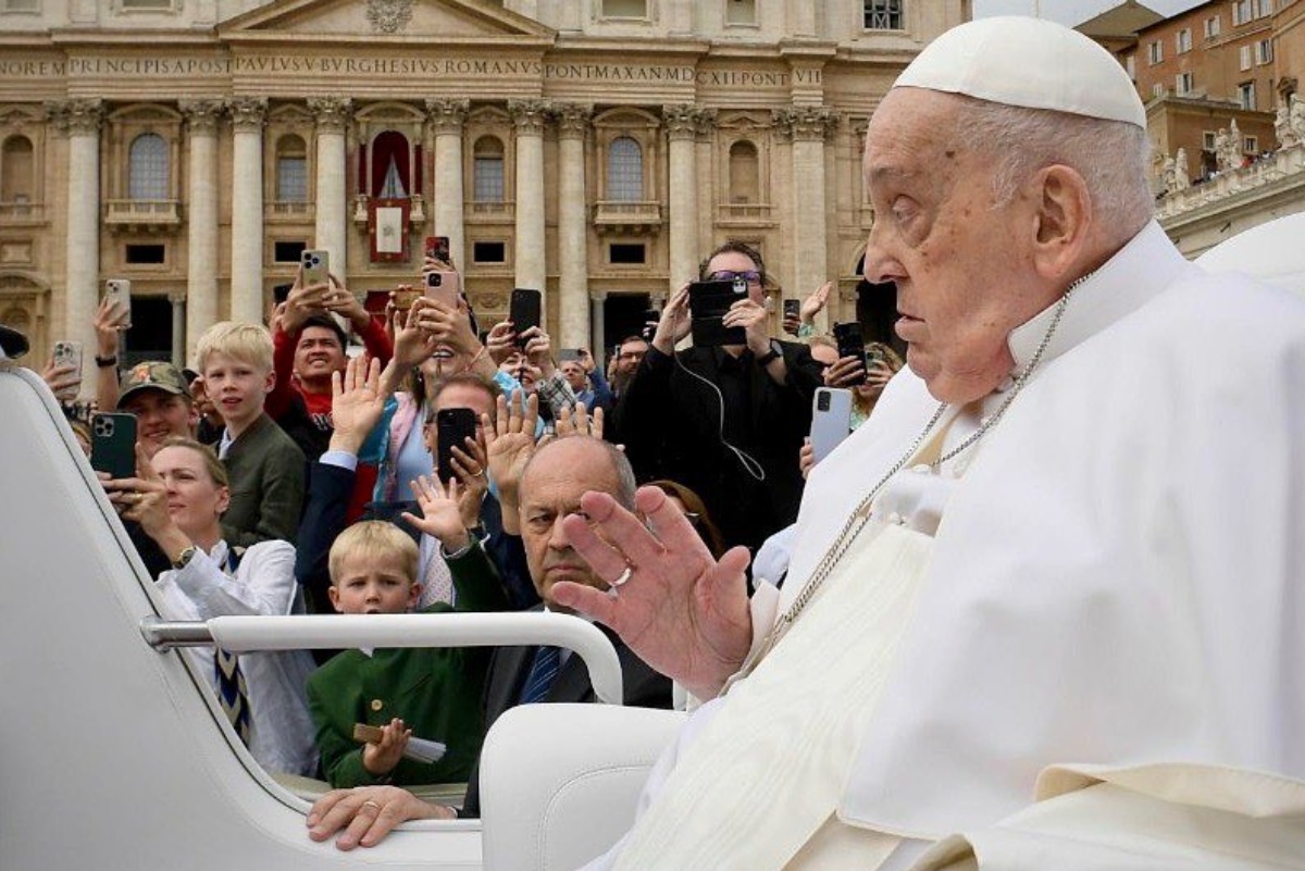 Veja a última aparição pública do Papa Francisco no domingo de Páscoa