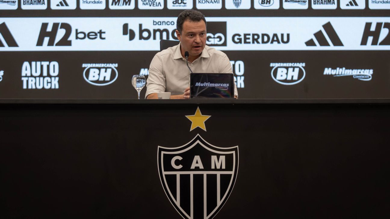 Dono da SAF do Atlético-MG é sincero sobre elenco: ‘Hoje, só o Flamengo’