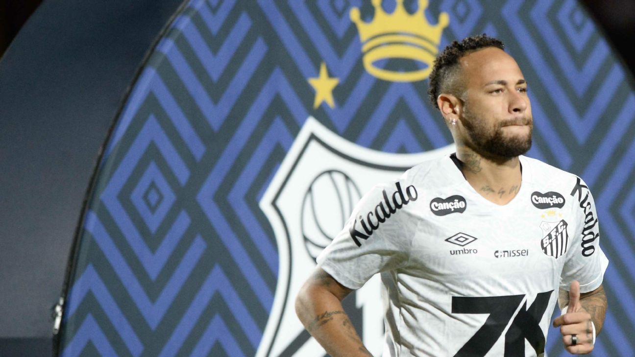 Neymar renova contrato e continua no Santos até o fim de 2025