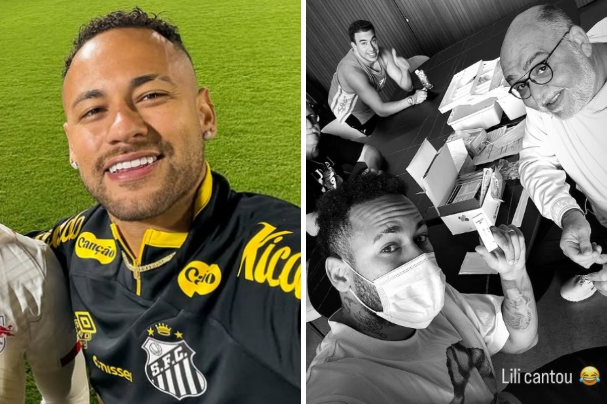 Neymar testa negativo para Covid-19 e vai a leilão beneficente
