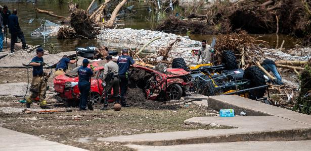Após dezenas de mortes, Texas busca desaparecidos à espera de mais chuva