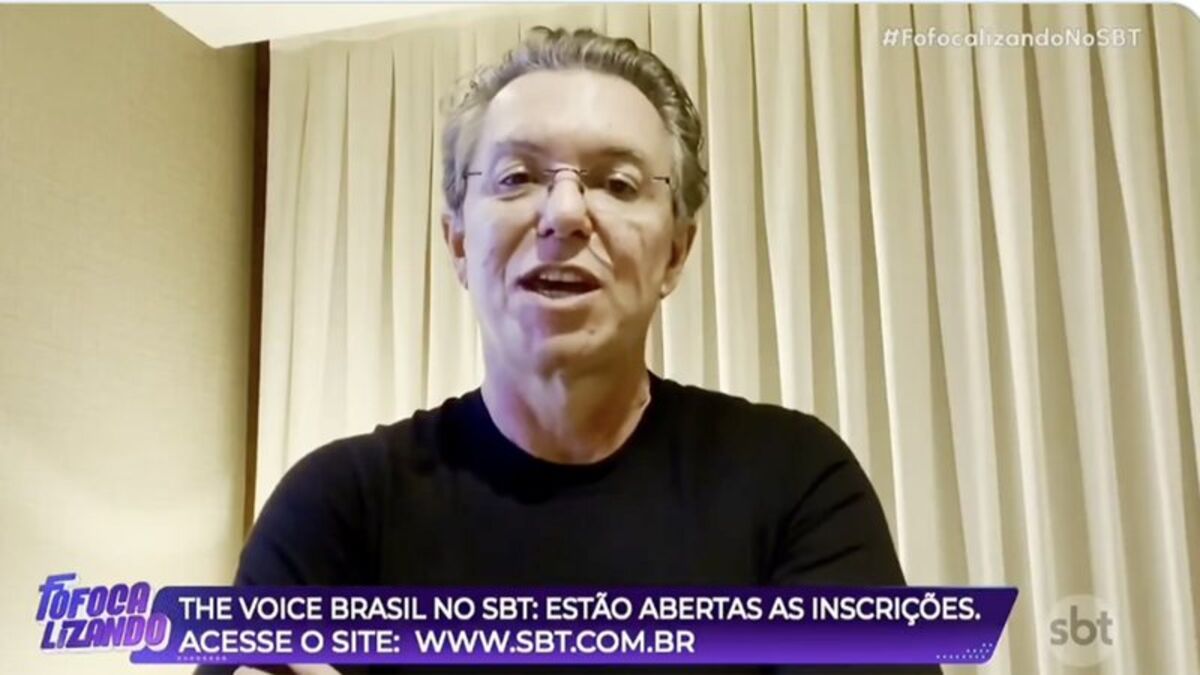 Boninho surge no SBT e anuncia o The Voice: “Inscrições abertas”