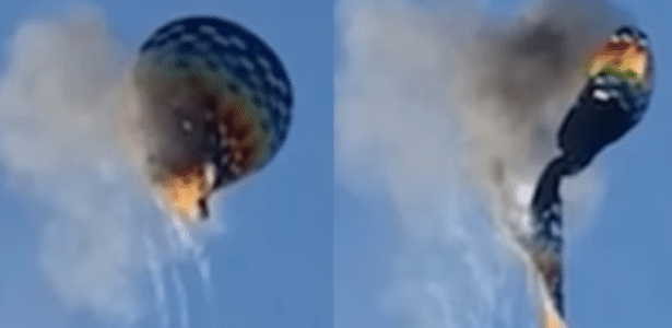‘Fiz tudo o que eu podia’, diz piloto de balão que caiu em SC