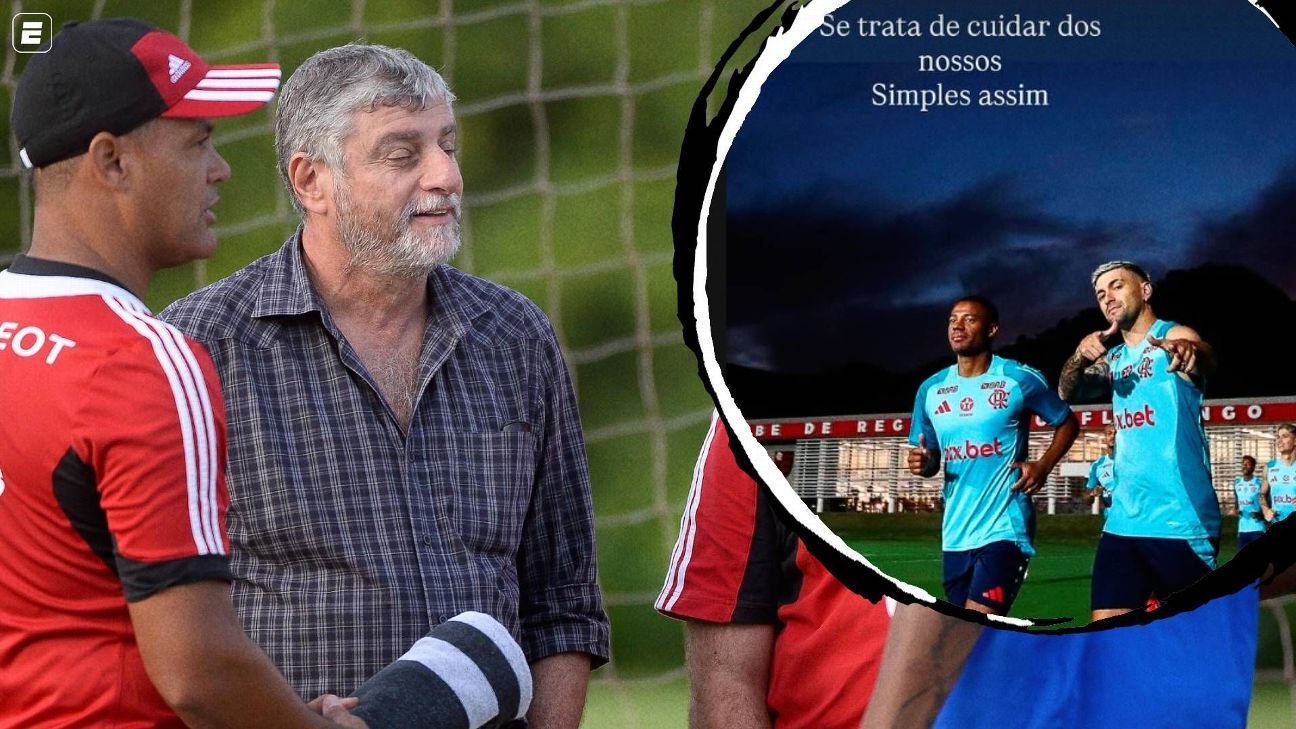 Mensagem de Runco expõe crise entre elenco e DM do Flamengo