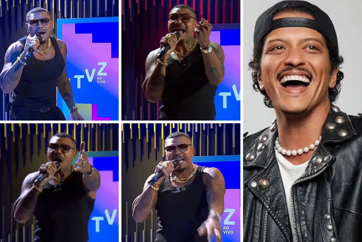Naldo canta Bruno Mars e vira meme ‘internacional’. Vídeo!