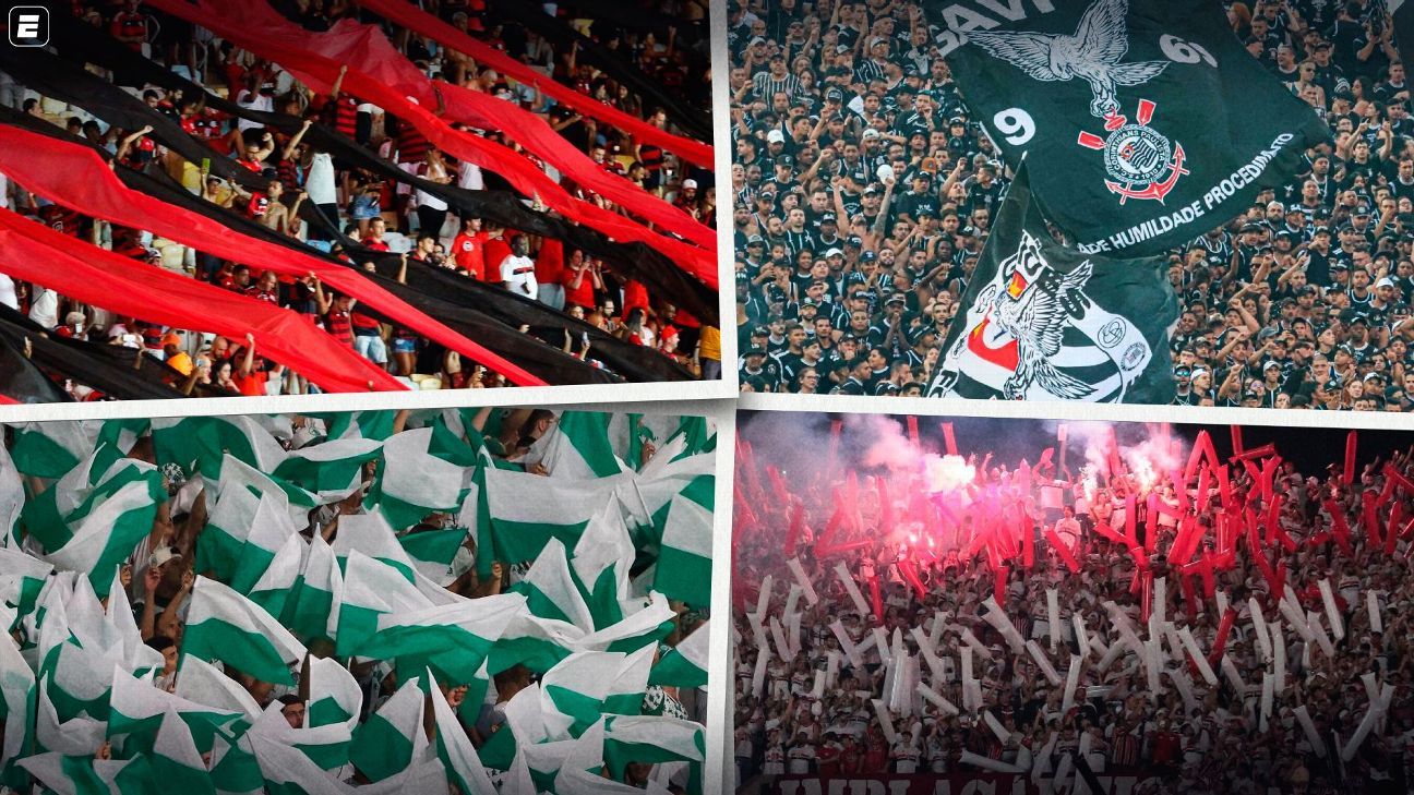 Pesquisa: Corinthians cai, e Flamengo lidera como maior torcida do Brasil