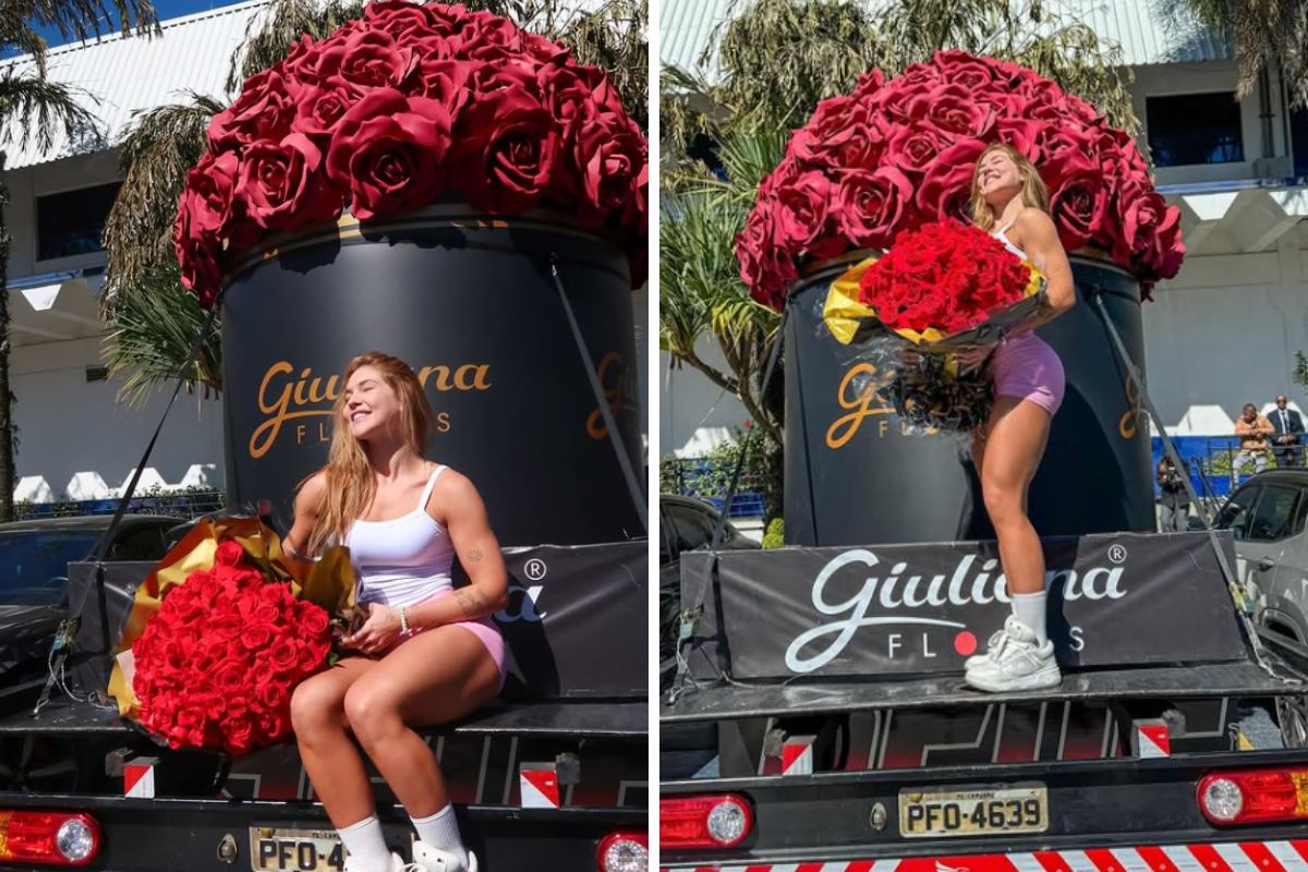 Quem mandou as flores? Buquê de Virginia movimenta as redes