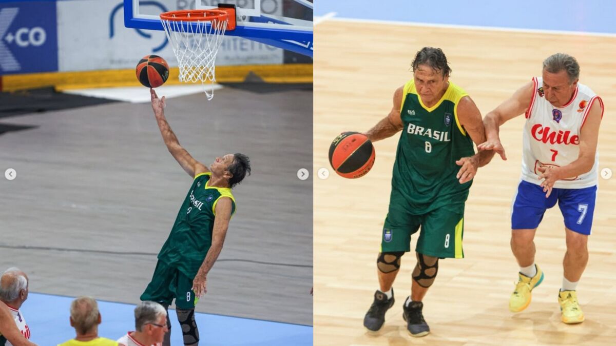 Sebastião Bressan conquista ouro mundial no basquete master 75+