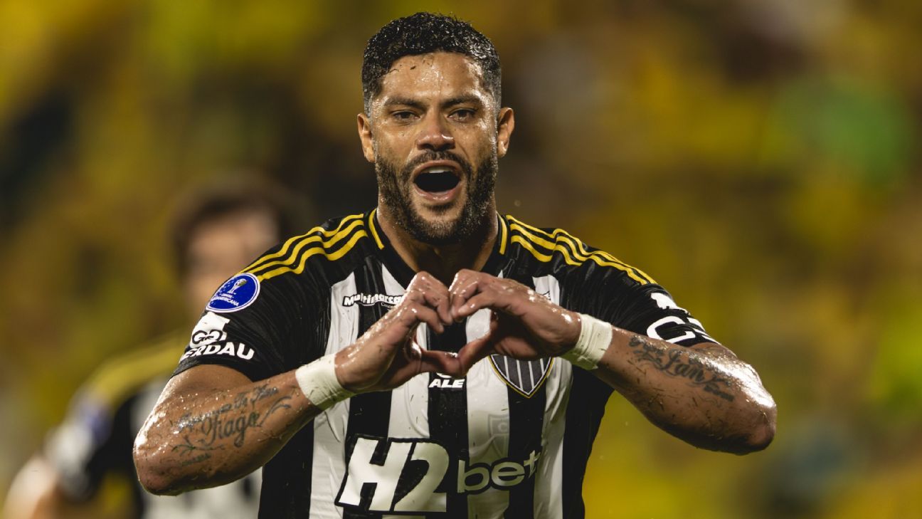 Sul-Americana: Hulk decide, e Atlético-MG vence Bucaramanga de forma ‘épica’