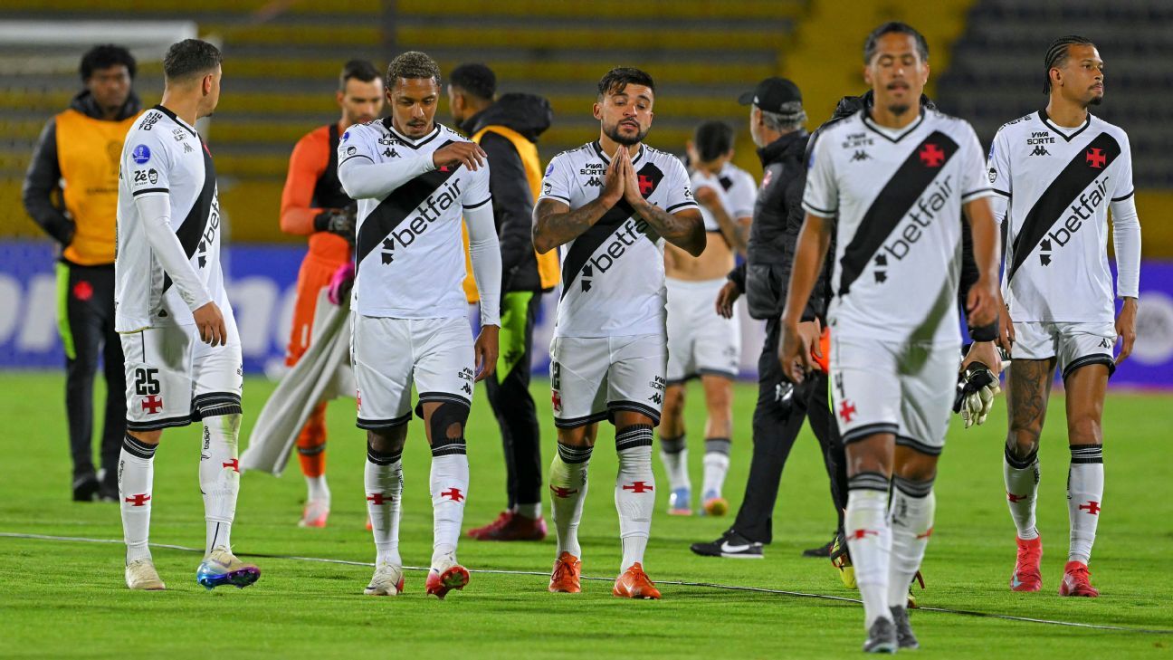 Vasco é recebido com xingamentos em hotel após sofrer goleada na Sul-Americana