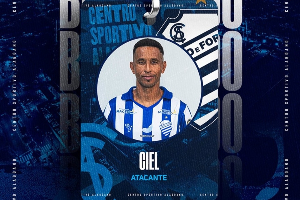 Aos 43 anos, artilheiro Ciel reforça o CSA na Série C