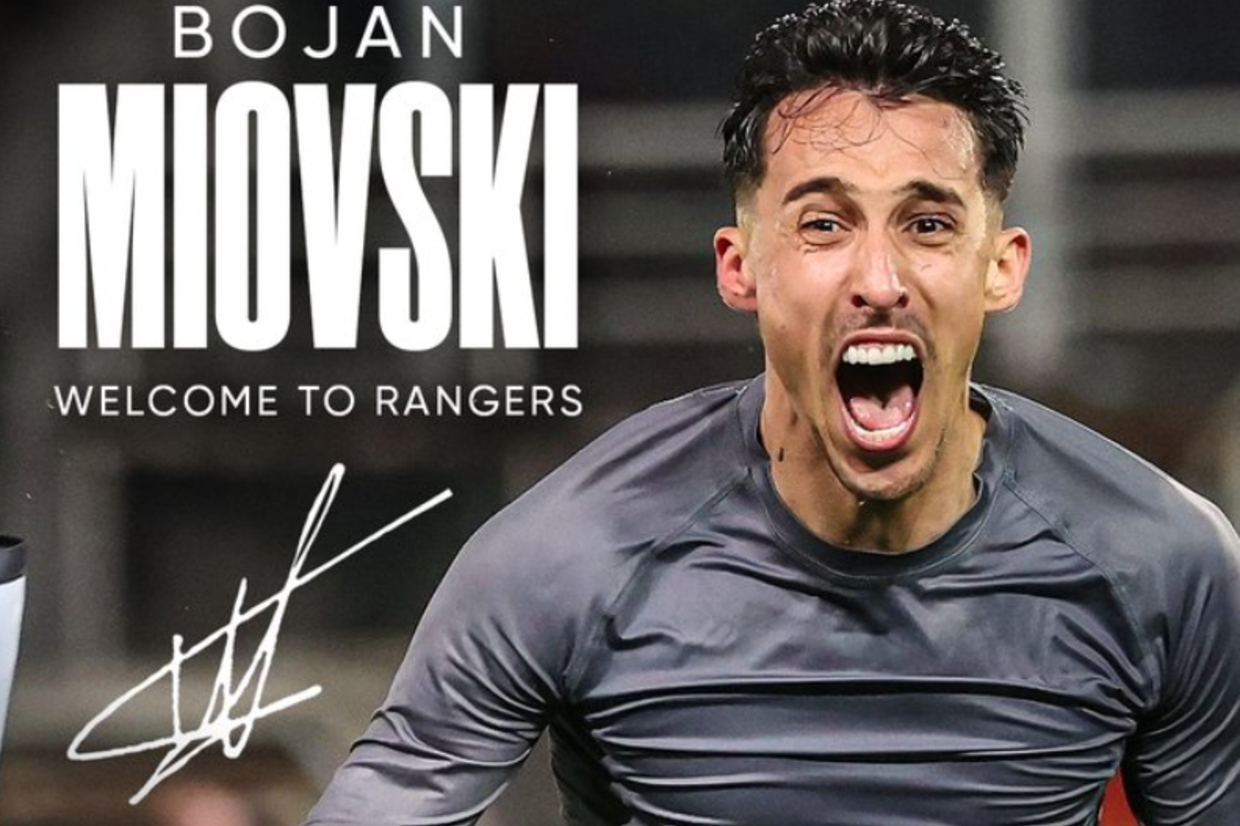 Artilheiro macedônio volta para a Escócia para reforçar o Rangers
