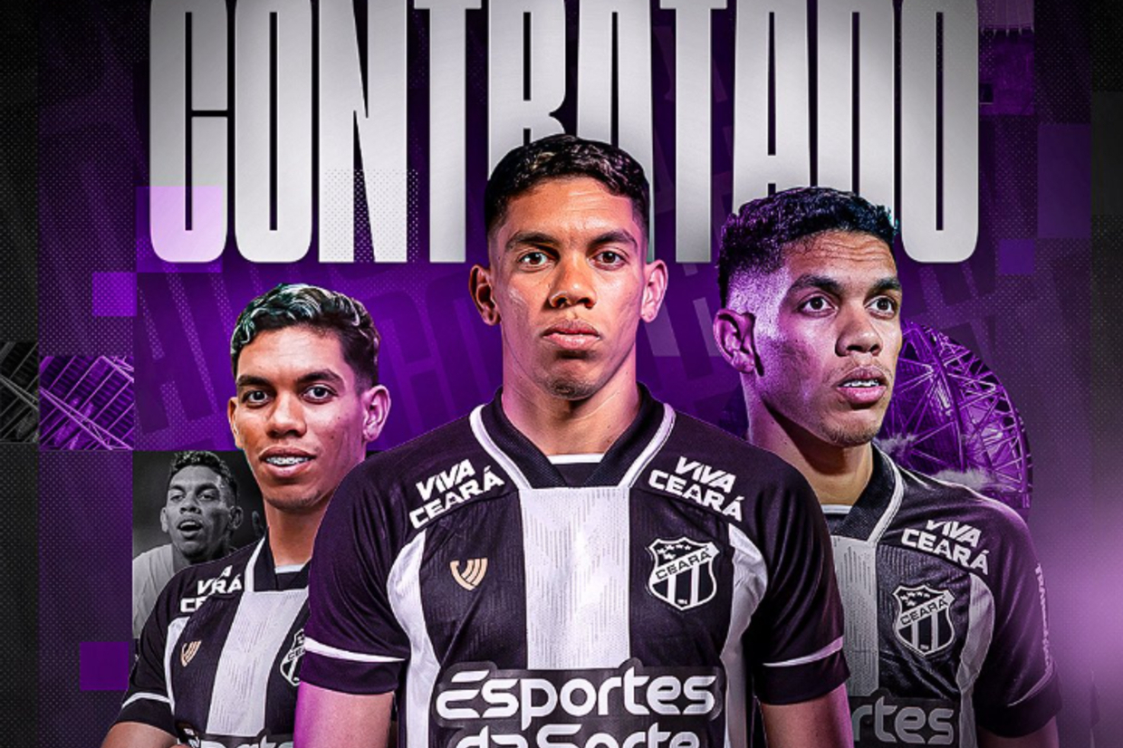 É oficial: Paulo Baya é reforço no ataque do Ceará