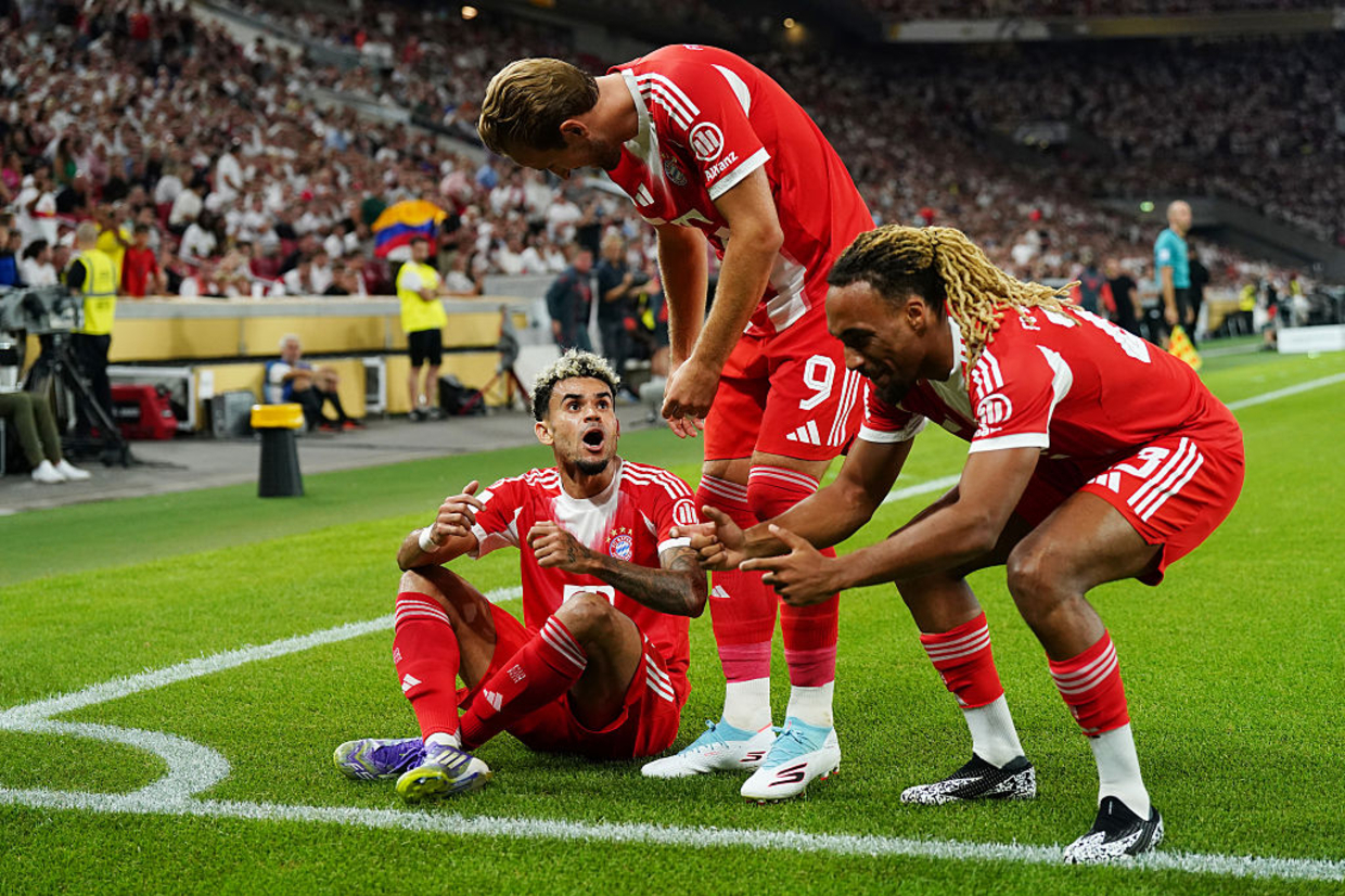 Kane e Luis Díaz fazem a diferença, e Bayern vence a Supercopa da Alemanha