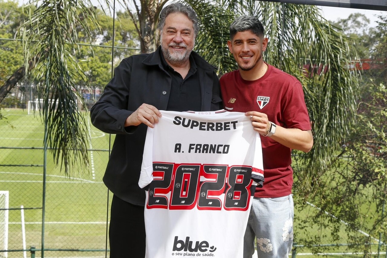 São Paulo garante renovação de Alan Franco até 2028