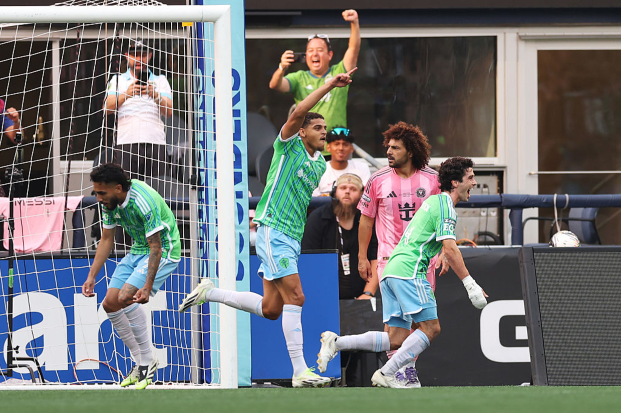 Seattle Sounders supera o Inter Miami de Messi e companhia e fatura a Leagues Cup
