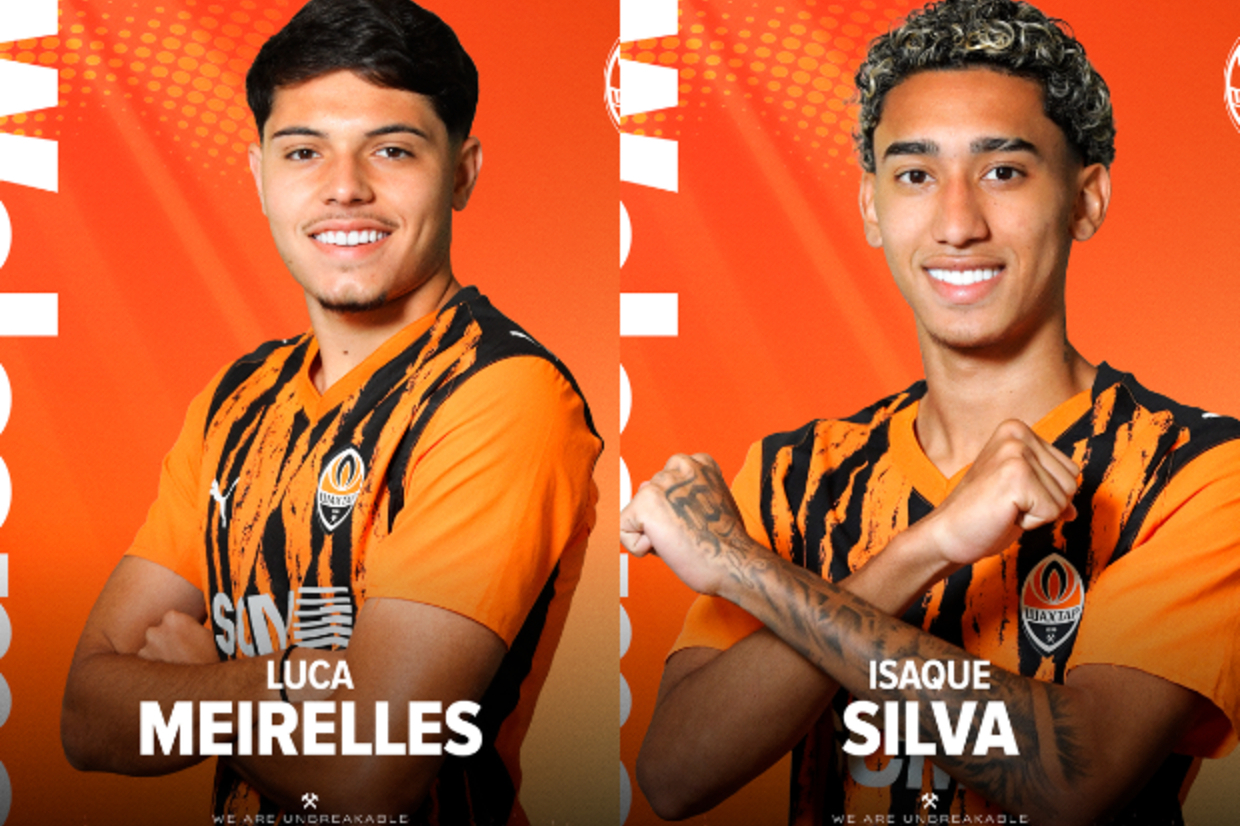 Shakhtar aumenta a lista de brasileiros e confirma a chegada de mais duas joias